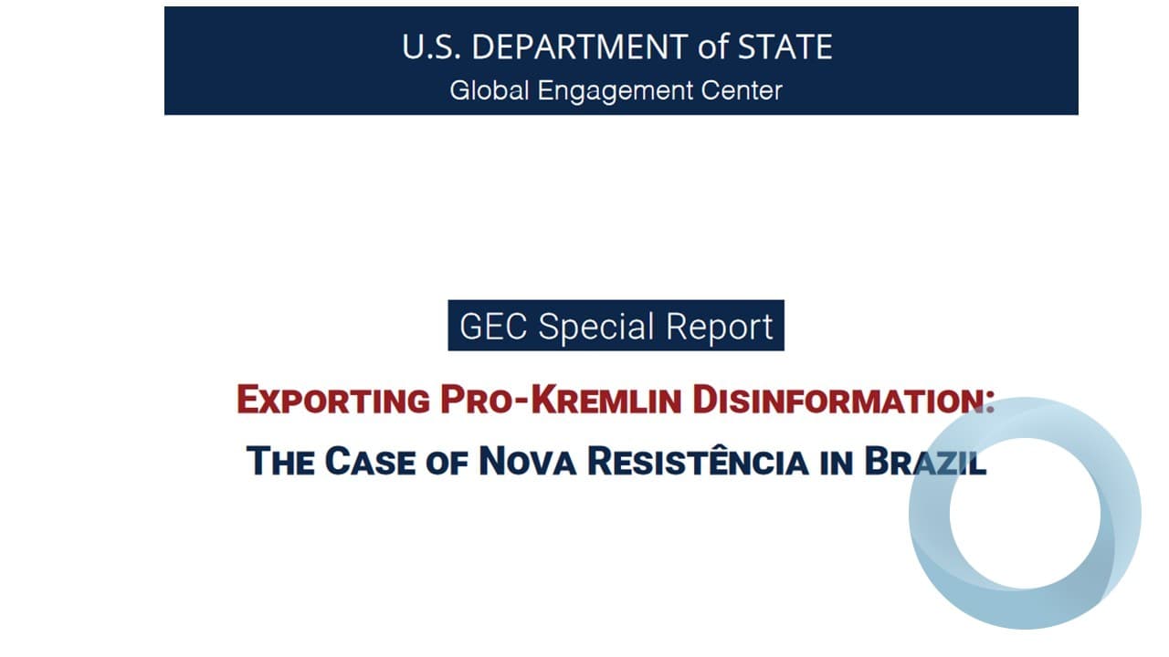 Exporting Pro-Kremlin Disinformation: The Case of Nova Resistência in Brazil